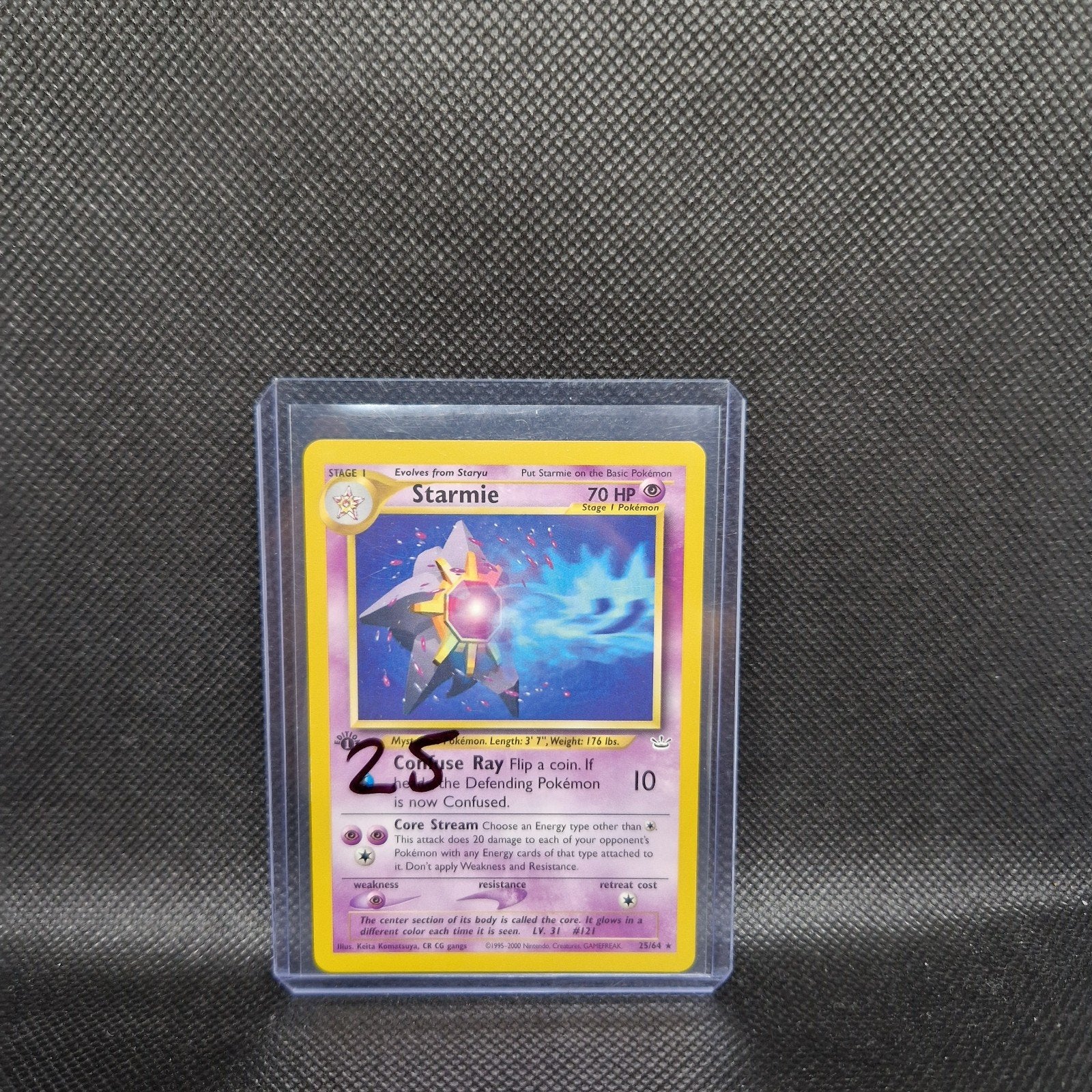 Starmie 1ère édition Neo Revelation, Enlèvement ou Envoi