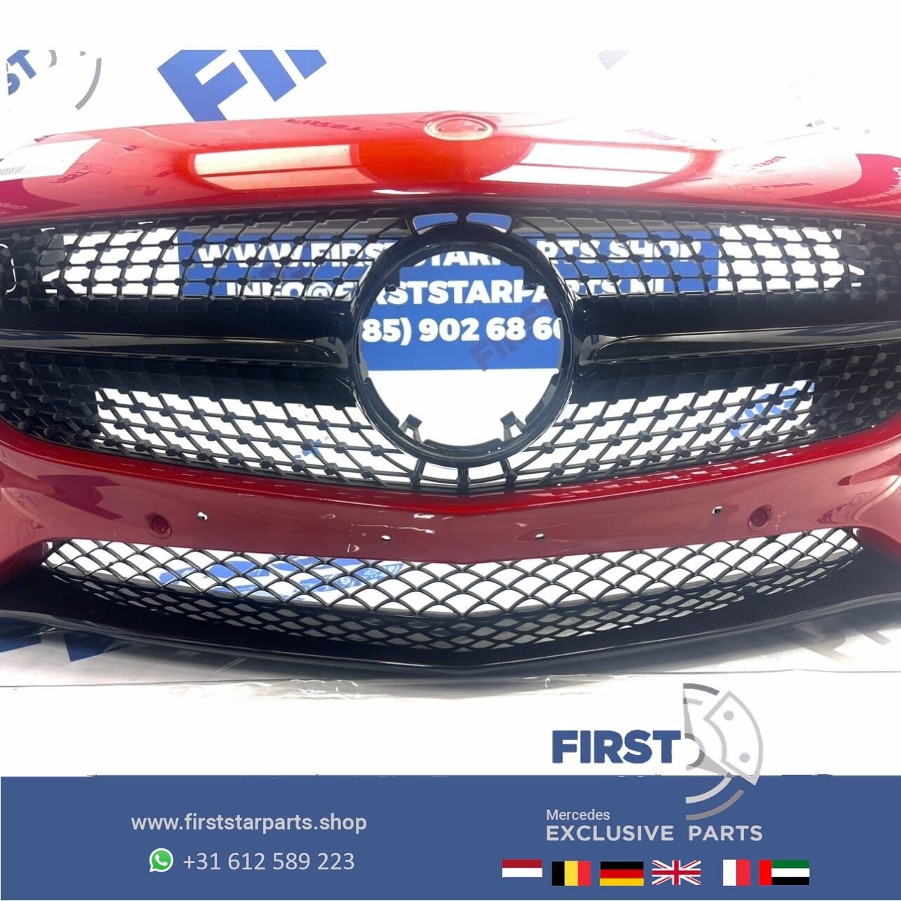 W190 AMG GT BUMPER COMPLEET Mercedes GT GTC GTS AMG VOORBUMP, Autos : Pièces & Accessoires, Utilisé, -, Avant, -