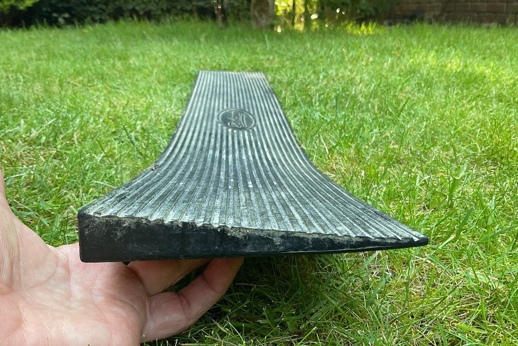 Rubberen drempel, voor hoogte van 2 cm, Ophalen of Verzenden, Gebruikt