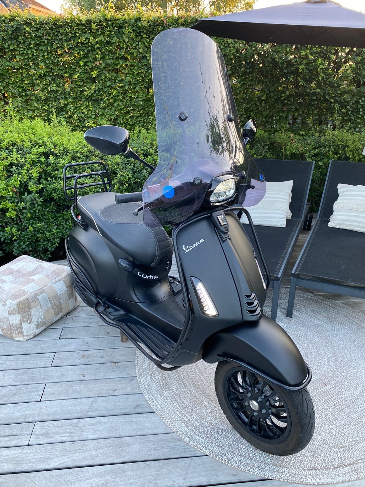 Vespa sprint B klasse, Ophalen, Zo goed als nieuw