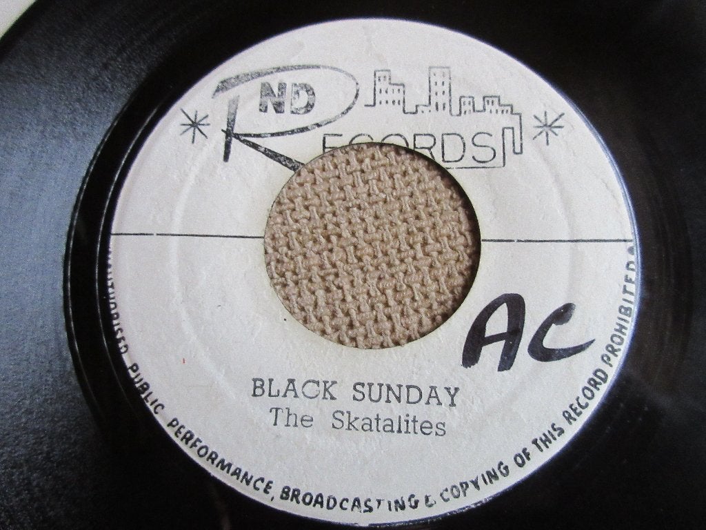 The skatalites Black sunday / Delroy Wilson spit in the sky, Cd's en Dvd's, Verzenden, Gebruikt, 7 inch, Reggae en Ska