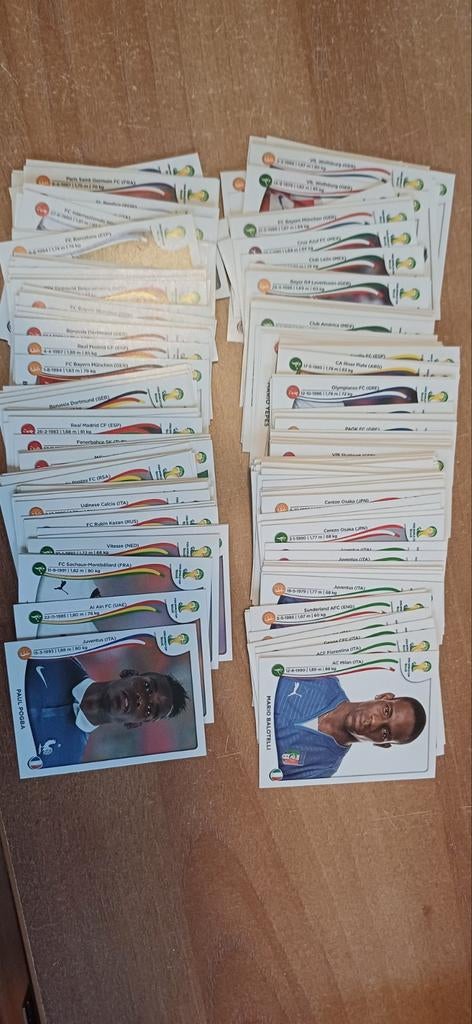 Lot Panini stickers WC 2014 Brazil, Ophalen of Verzenden