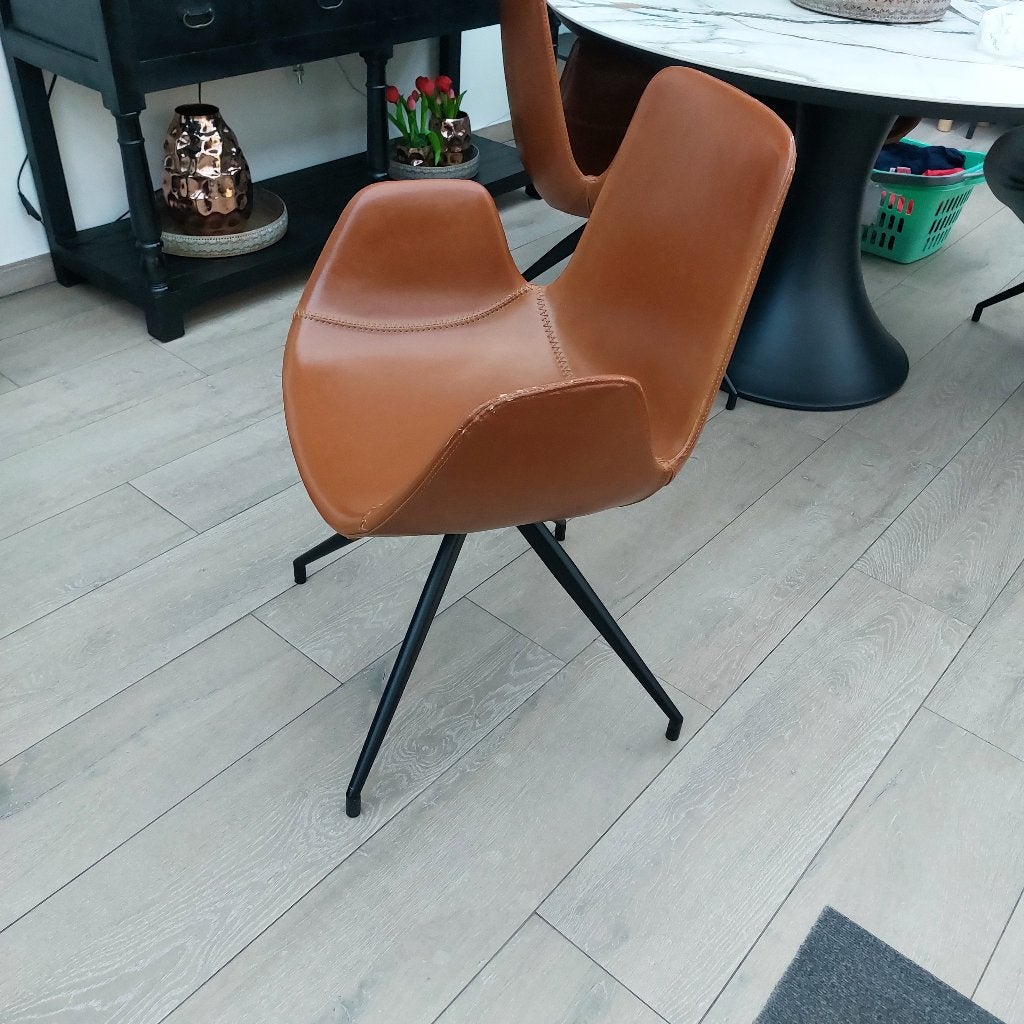 4 stoelen, Ophalen, Gebruikt, Bruin, Vier