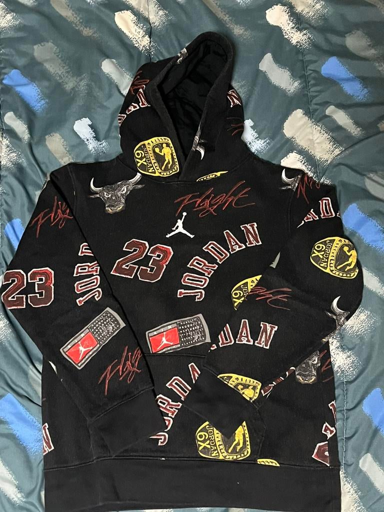 Sweat à capuche Jordan noir enfant, Enlèvement, Neuf, Taille 46 (S) ou plus petite, Noir