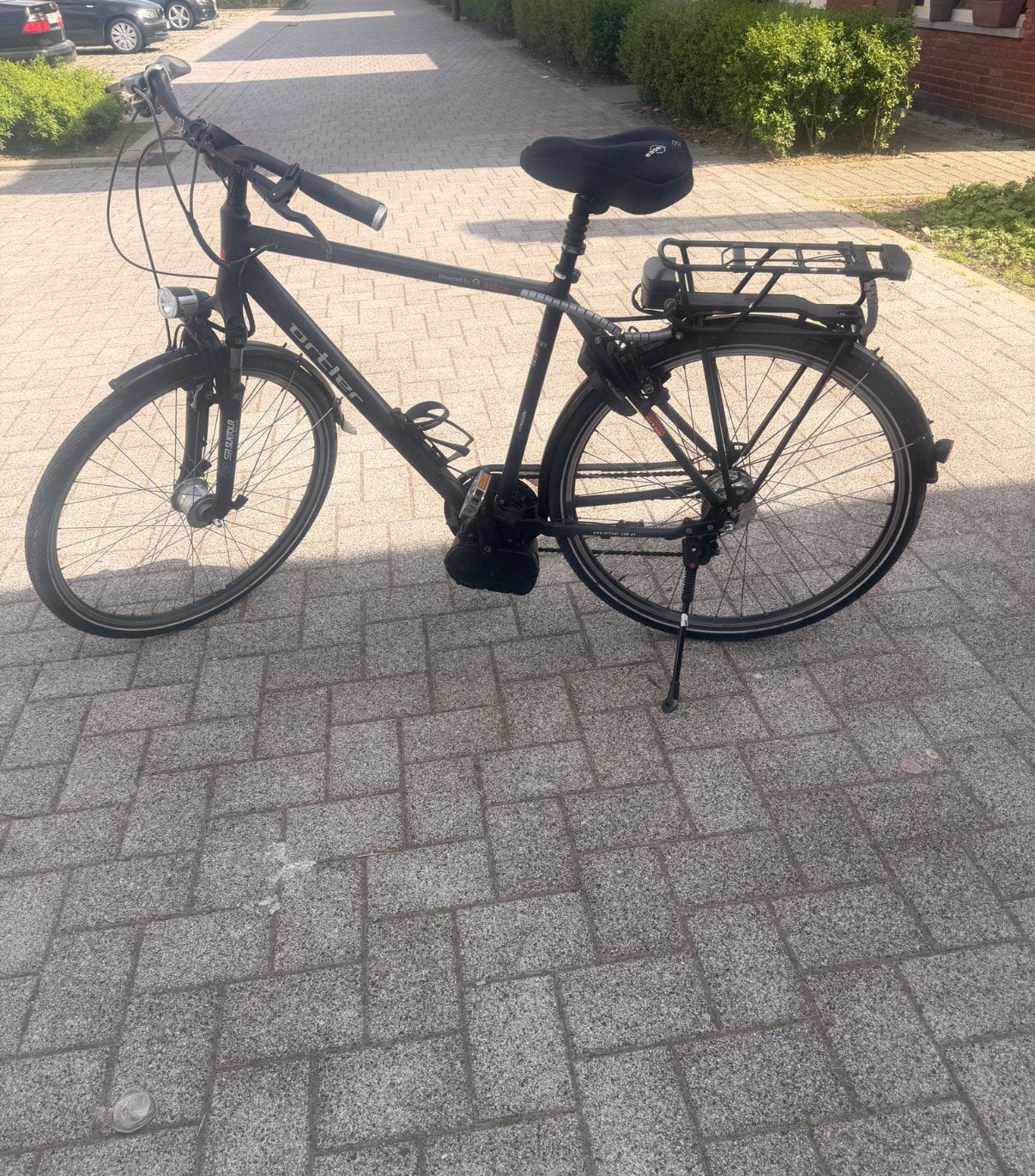 Elektrische herenfiets, Ophalen, Zo goed als nieuw