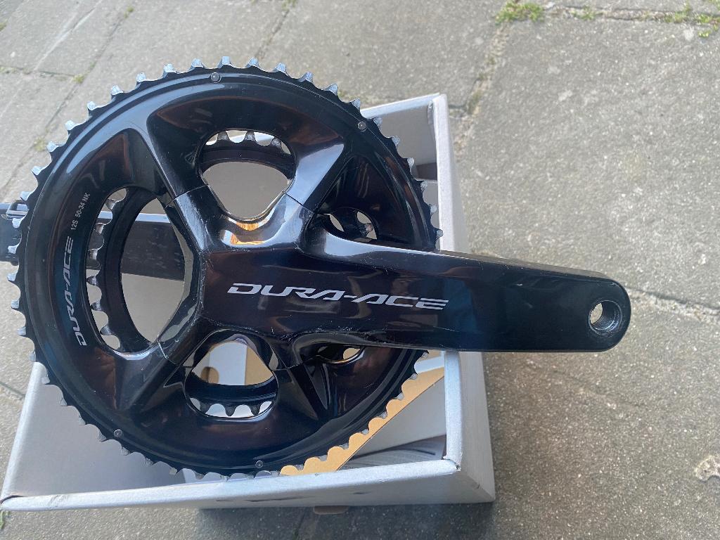 crankstel Shimano dura ace, Fietsen en Brommers, Zo goed als nieuw, Aluminium, Shimano, Racefiets