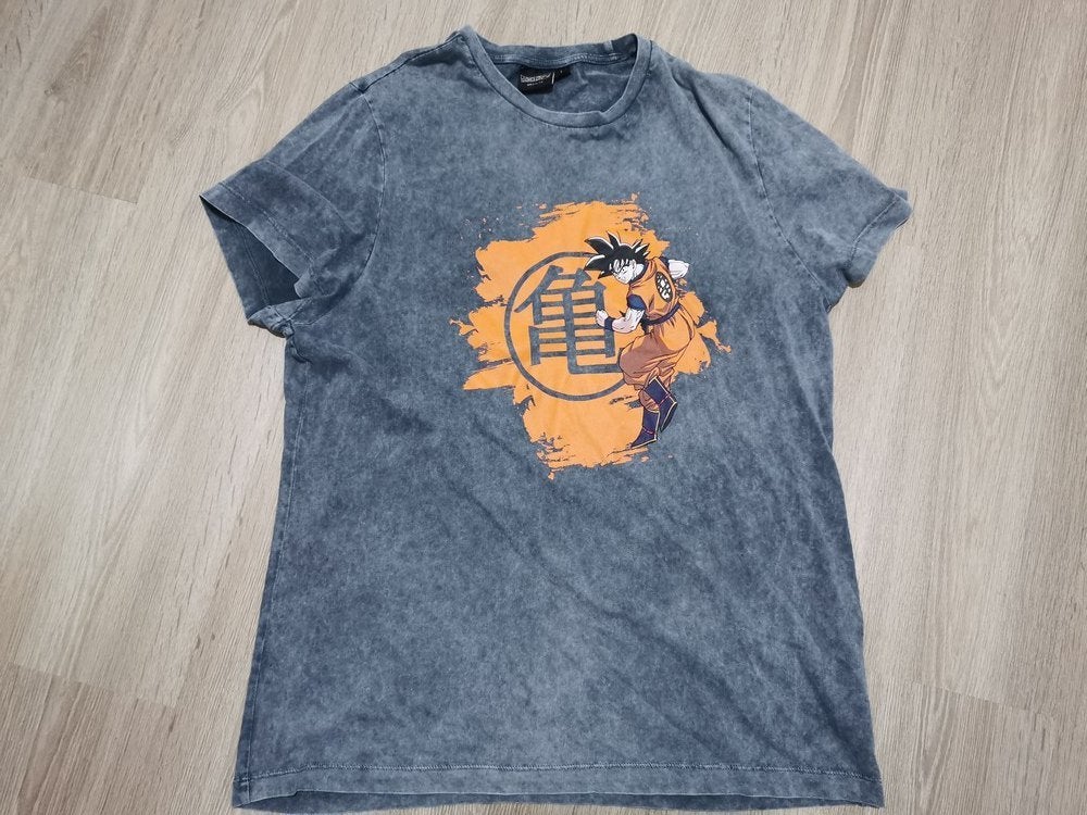 T-shirt homme Dragonball Z, Ophalen of Verzenden, Zo goed als nieuw, Maat 52/54 (L), Grijs