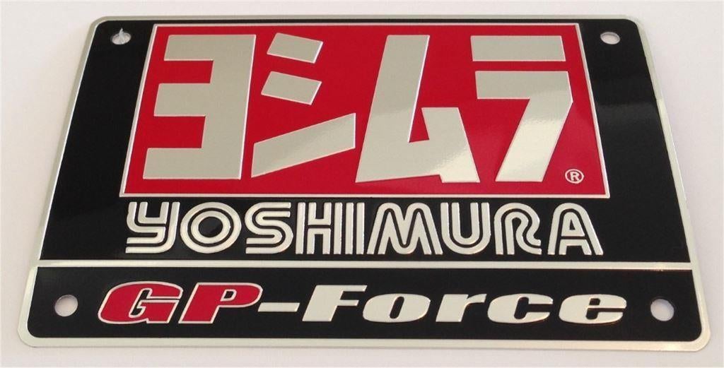 Yoshimura GP-Force Uitlaatplaatje #1, Envoi