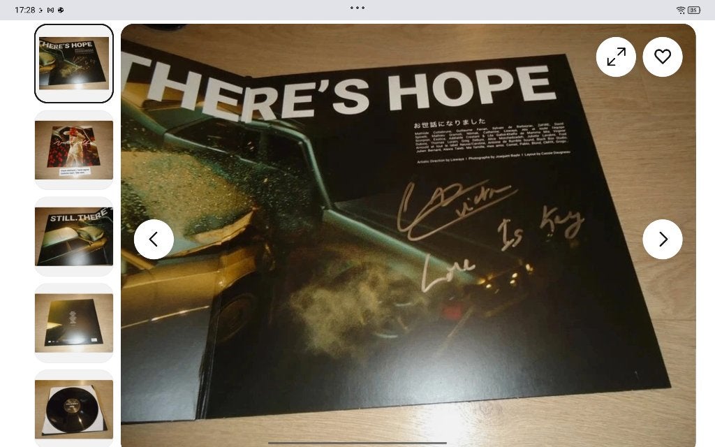 Victor Solf (duo Her) vinyle gatefold dédicacé signed, CD & DVD, Envoi