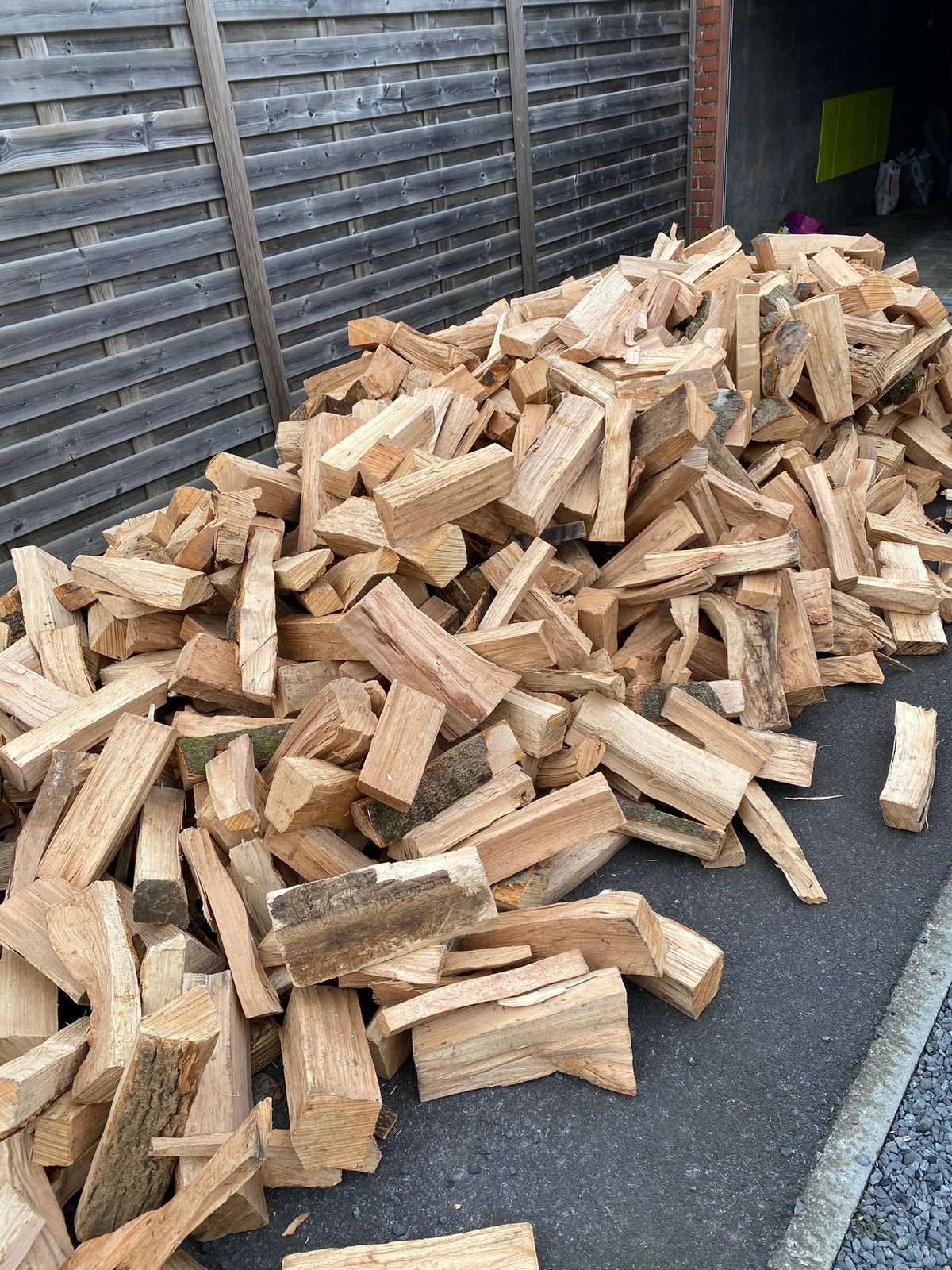 Droog brandhout! Hardhout eik/beuk, Tuin en Terras, Brandhout, Ophalen