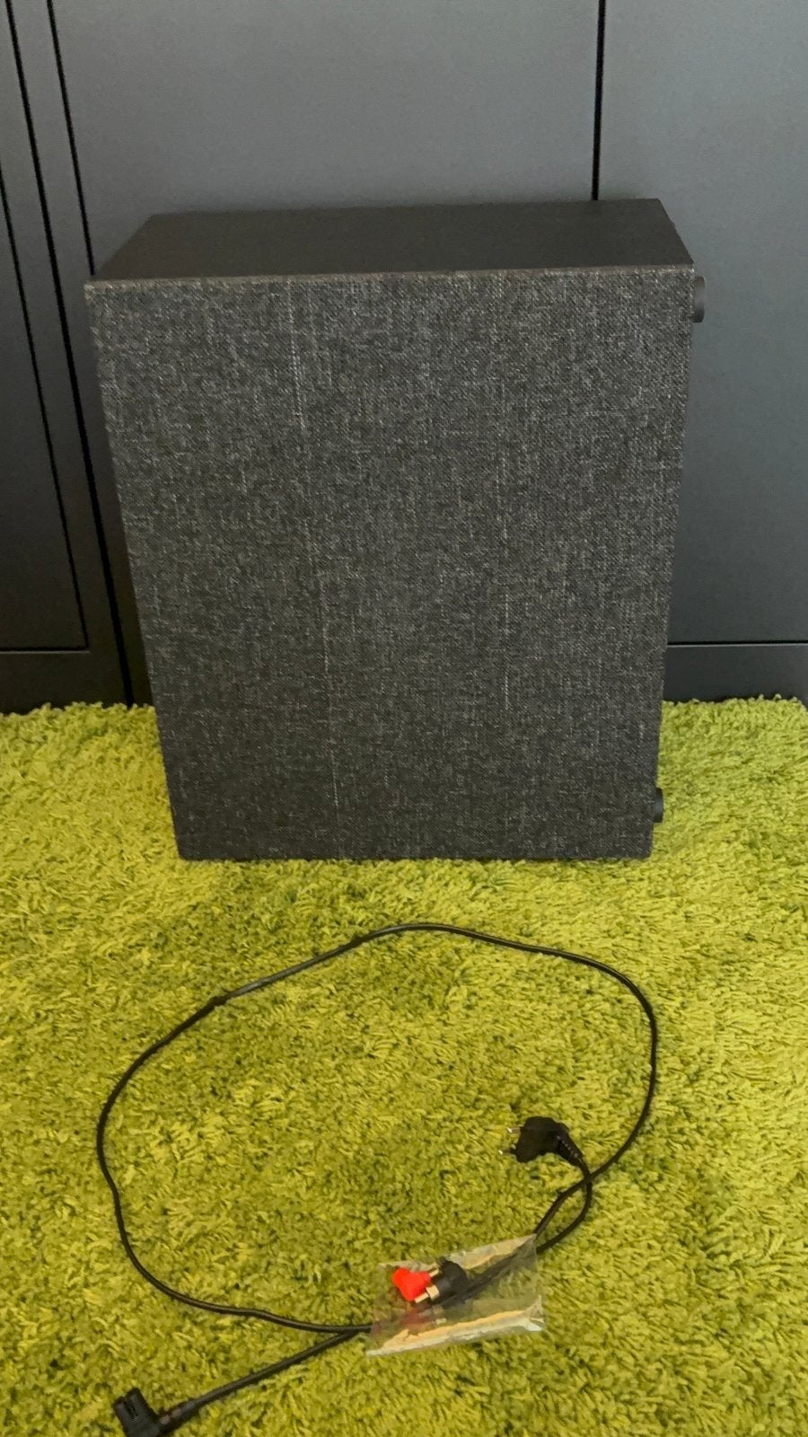 Jamo S 810 SUB – 10” actieve subwoofer, antraciet, Audio, Tv en Foto, Luidsprekerboxen, Subwoofer, AUX-ingang, Ophalen of Verzenden