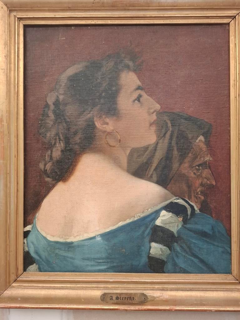 Alfred Stevens(1823-1906), Ophalen