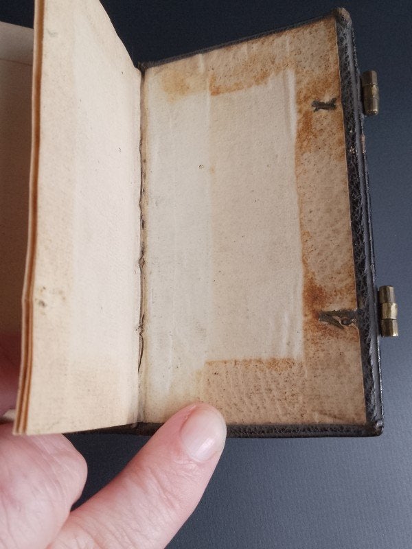 Uniek en zeldzaam gebedenboek 17de eeuw
., Boeken, Ophalen of Verzenden