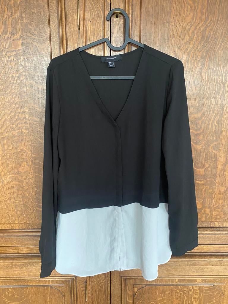 Blouse fluide noire Primark, Enlèvement ou Envoi, Comme neuf, Taille 38/40 (M), Noir