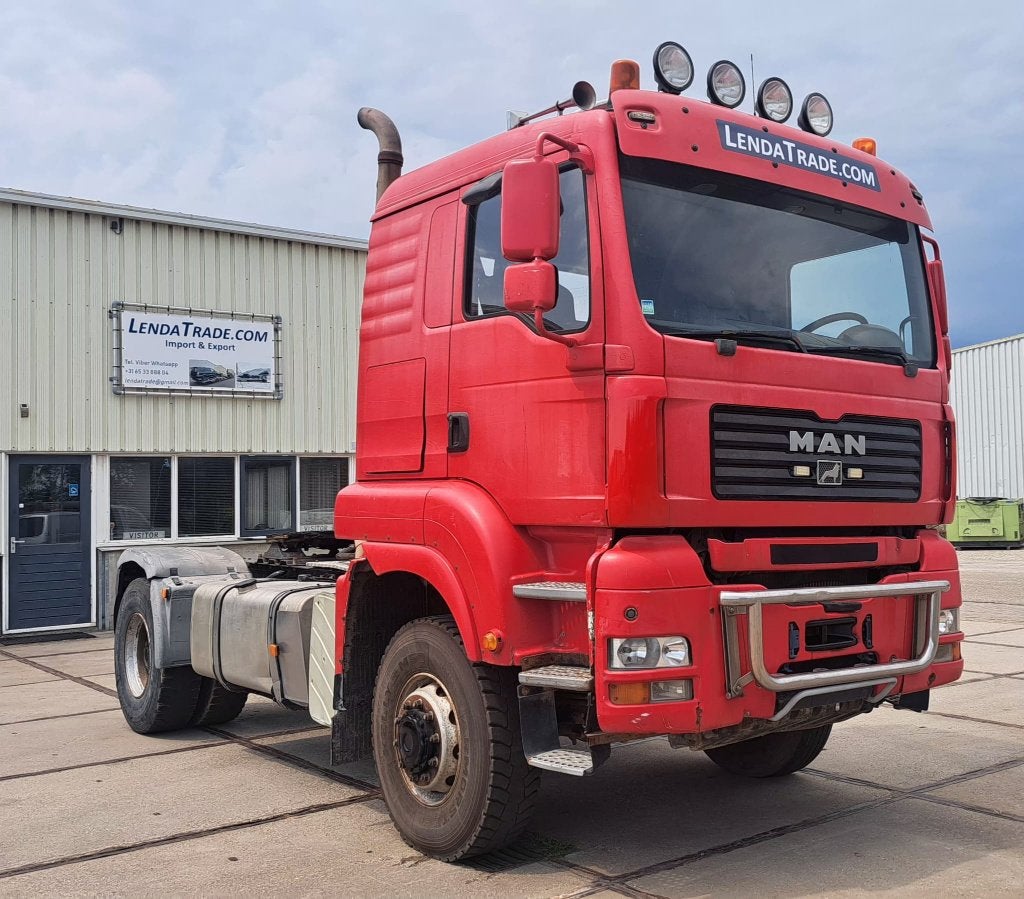 MAN TGA 18.430 * 4x4 * Hydrauliek * Manual *, Auto's, Vrachtwagens, 315 kW, MAN, Cruise Control, Vierwielaandrijving