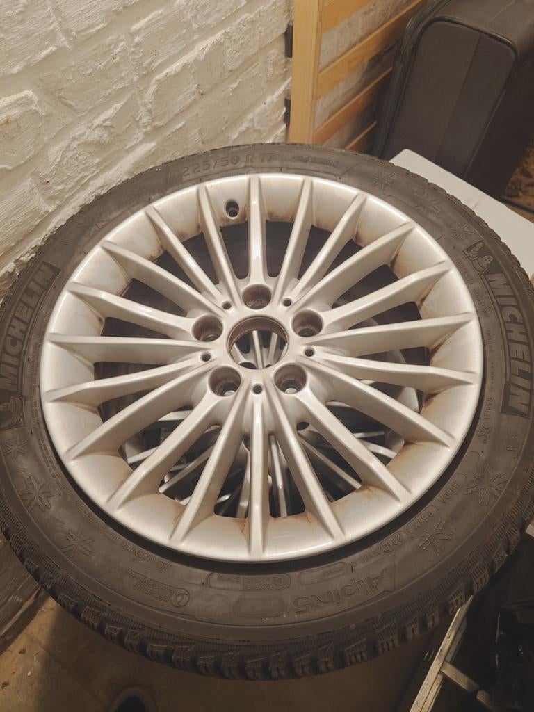 “4 aluminium velgen  225/50 R17 –”, Auto-onderdelen, Banden en Velgen, Ophalen, All Season, Band(en)