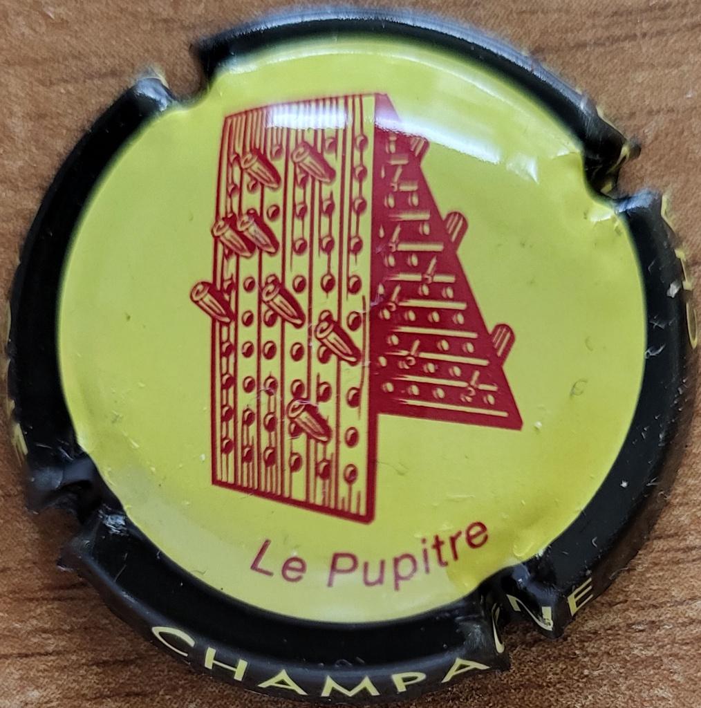 Capsule Champagne de VIGNERONS jaune clair & noir nr 727k, Ophalen of Verzenden, Nieuw, Frankrijk, Champagne