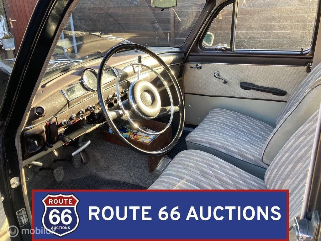 Mercedes-Benz Ponton 180 | 1961 | Route 66 Auctions, Achat, Entreprise, Boîte manuelle, Autre carrosserie
