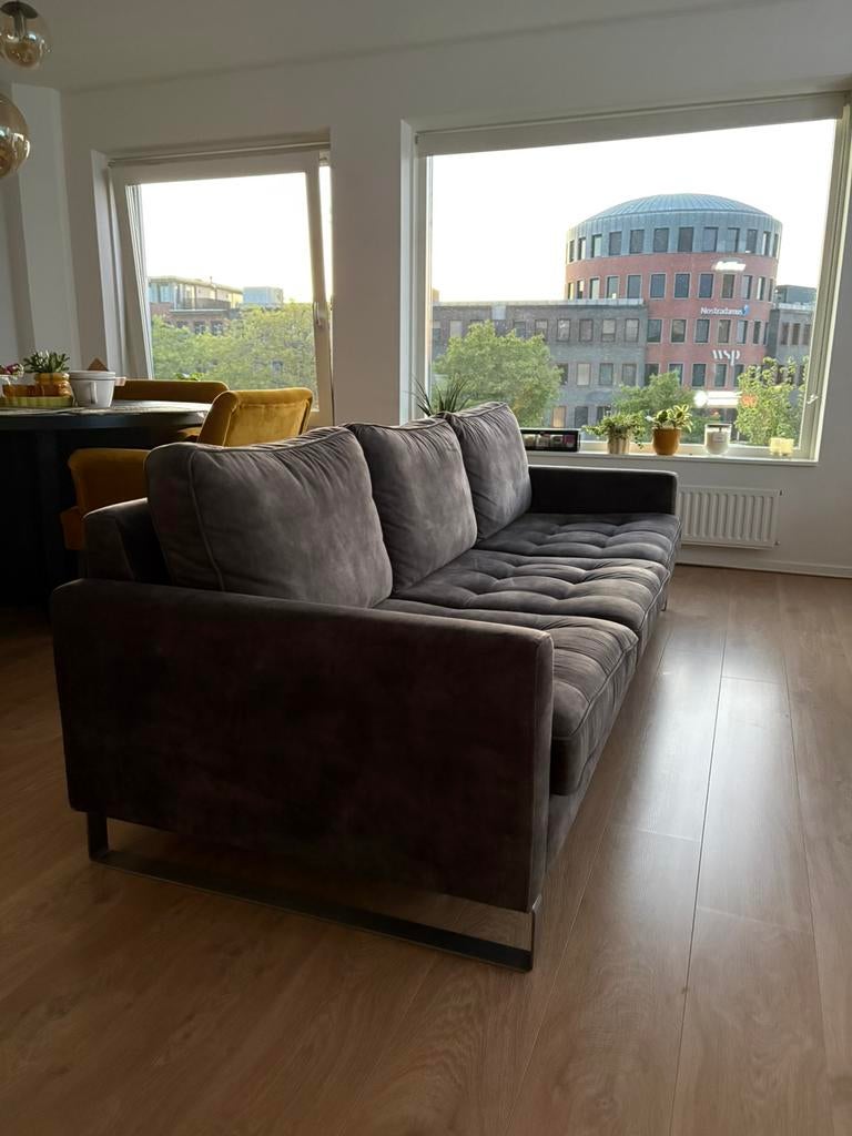 OPHALEN BREDA / 3,5 zits bank + stoel Riviera Maison, Ophalen, Gebruikt, Driepersoons, 75 tot 100 cm