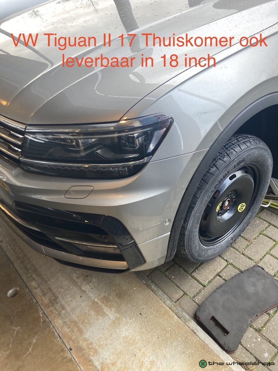 Thuiskomer Reservewiel VW Tiguan Golf 7/8 T-Roc Audi A3/Q3 1, Auto-onderdelen, Banden en Velgen, Gebruikt, -, Banden en Velgen