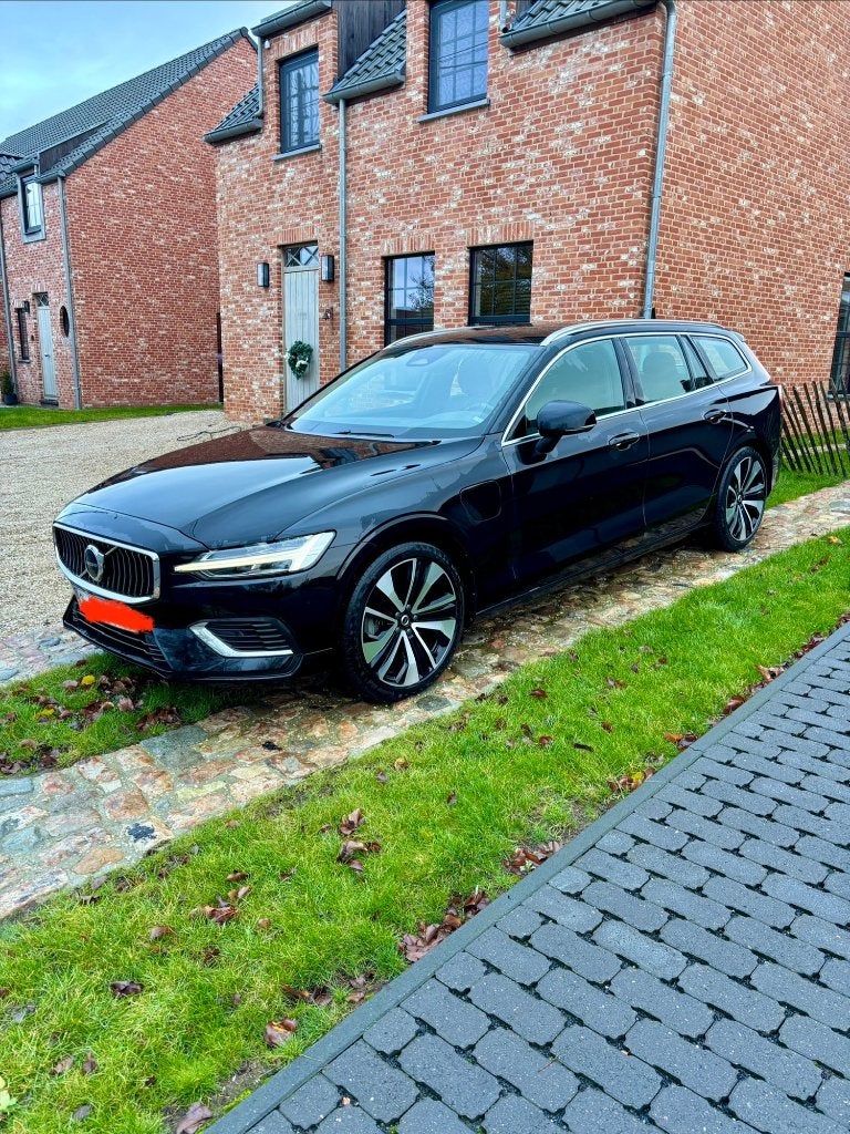 Volvo V60, Auto's, Automaat, 4 cilinders, Alcantara, Zwart