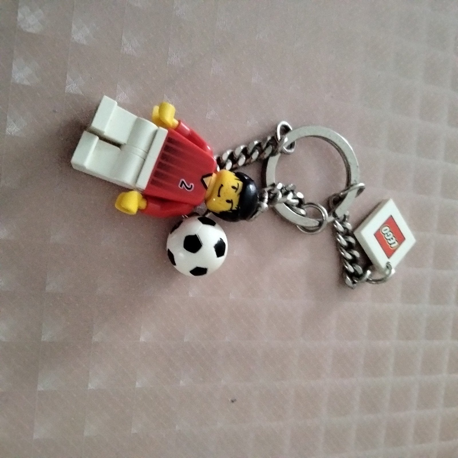 sleutel hanger Lego voetbal, Ophalen, Zo goed als nieuw