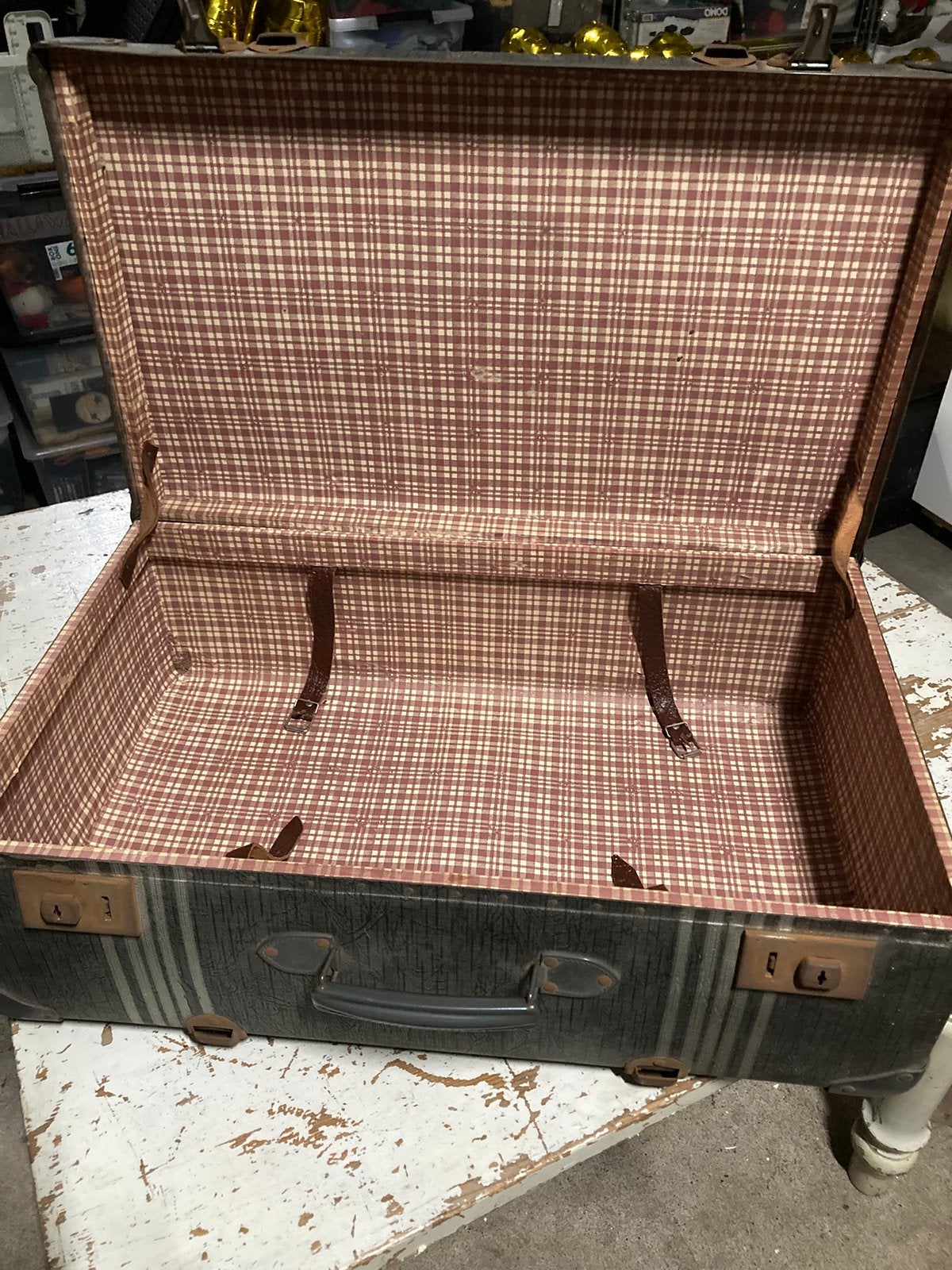 Koffer vintage, Ophalen, Zo goed als nieuw