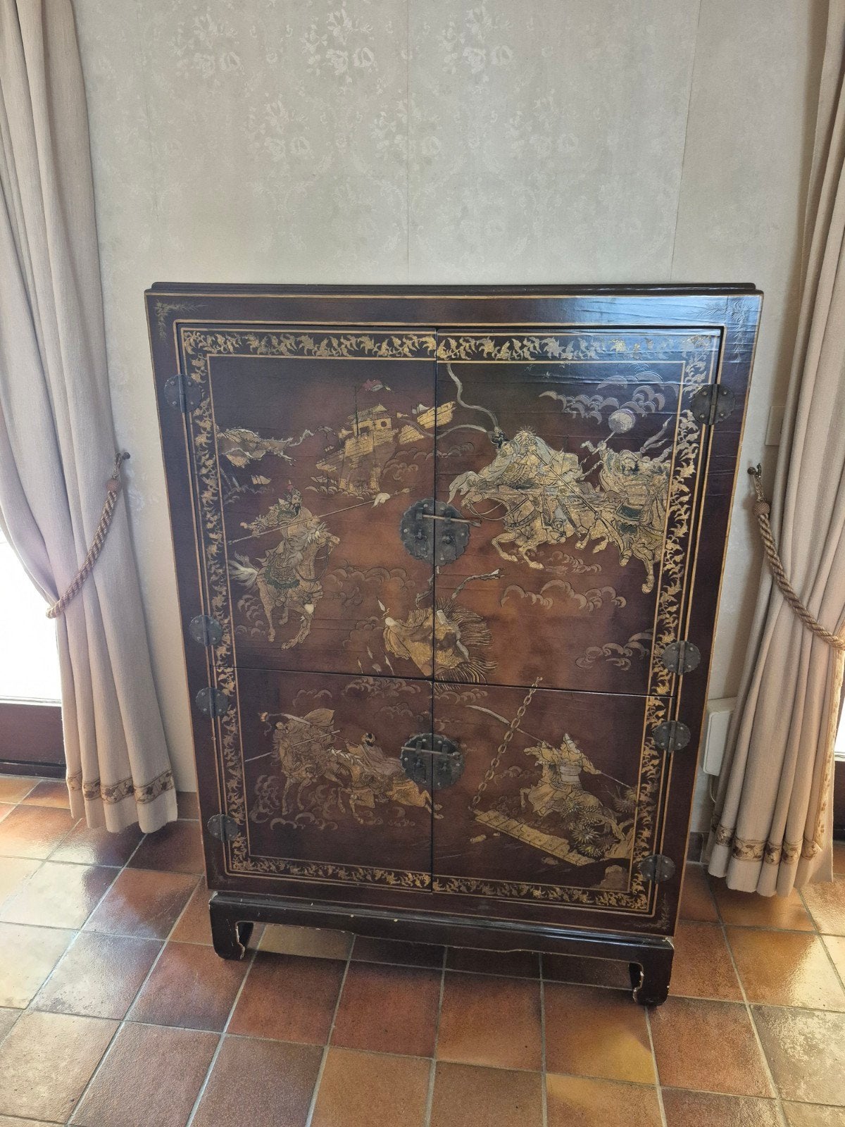 chinese kast, Antiek en Kunst, Ophalen of Verzenden