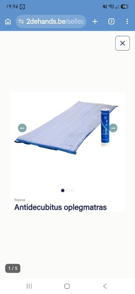 Matelas pneumatique médical, anti-escarres, Divers, Matériel Infirmier, Enlèvement, Neuf