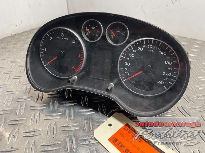 Instrumentenpaneel van een Audi A3, Auto-onderdelen, Dashboard en Schakelaars, Gebruikt, -, -, -