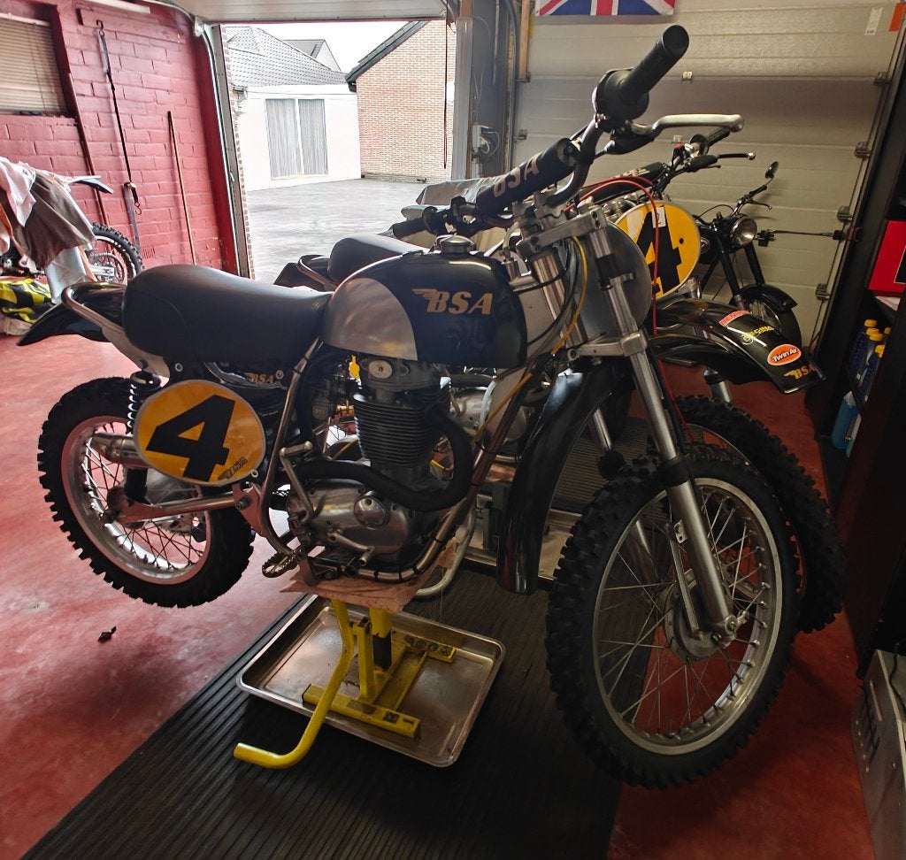 matchless oldtimer cross, Motoren