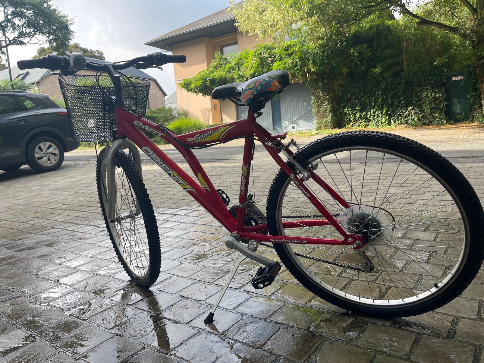Vélo drient rouge, Fietsen en Brommers, Fietsen | Heren | Sportfietsen en Toerfietsen, Minder dan 10 versnellingen, Zo goed als nieuw