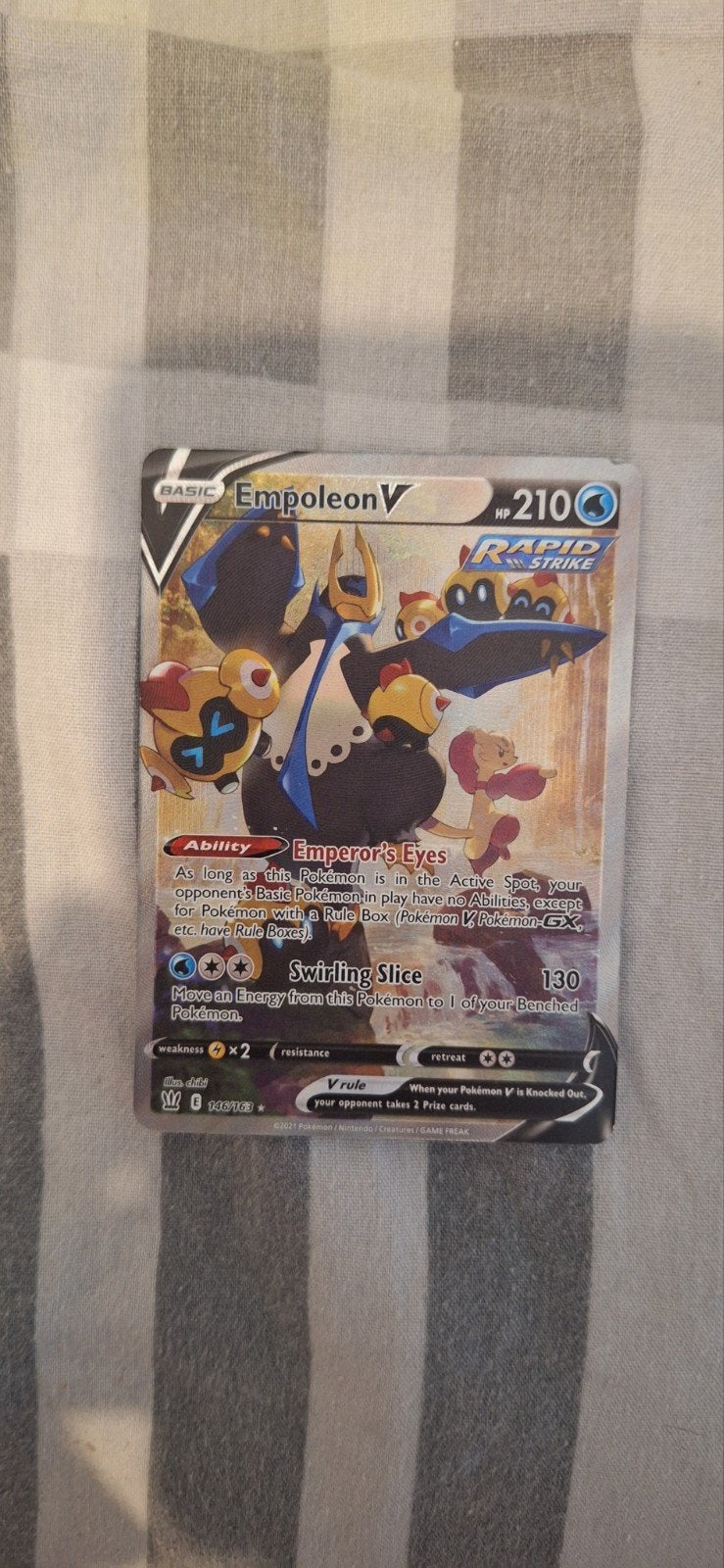 Pokémon Empoleon V 040/172 – Brilliant Stars, Ophalen of Verzenden