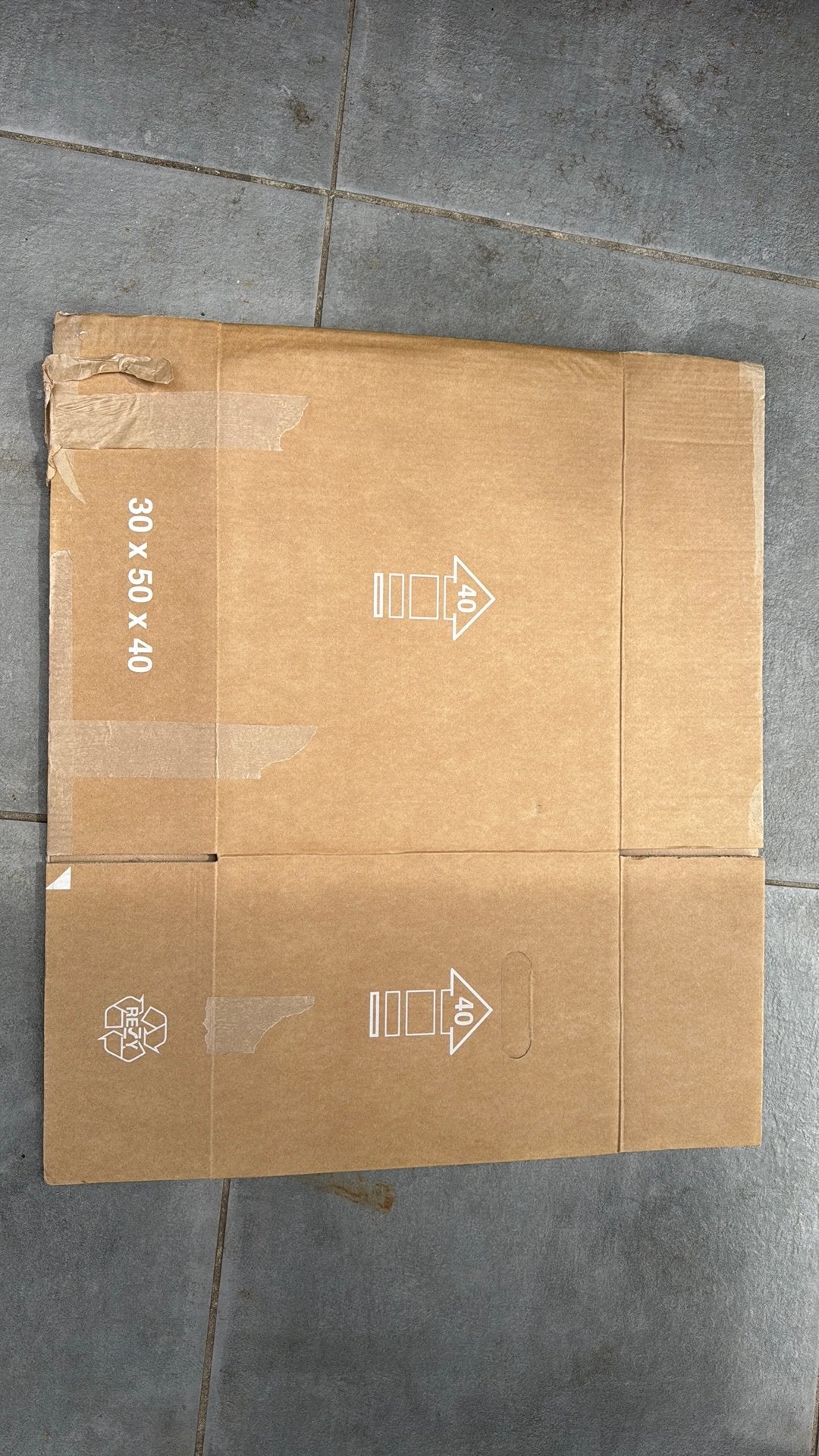 Verhuisdozen & inpakpapier, Doe-het-zelf en Bouw, Ophalen, Opvouwbaar, Minder dan 50 cm, 50 cm of meer