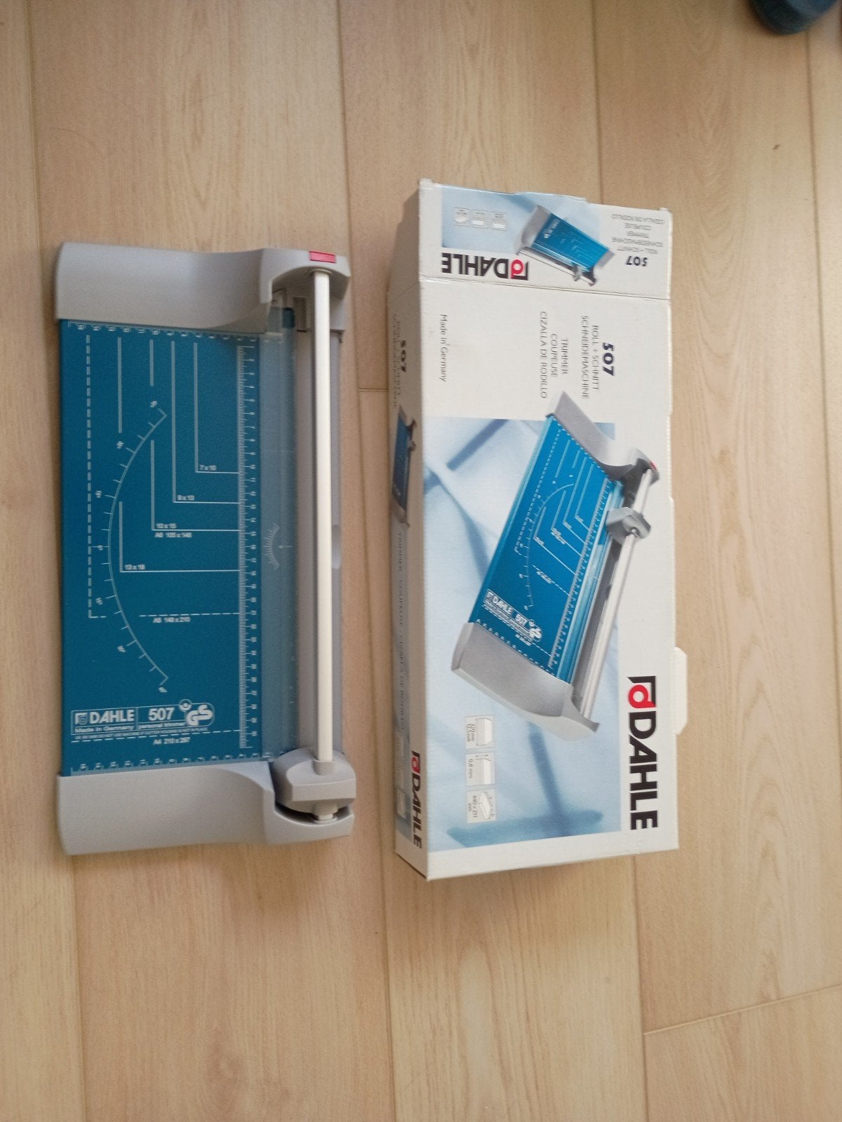 Rol snijmachine rodahle ref 507, Ophalen
