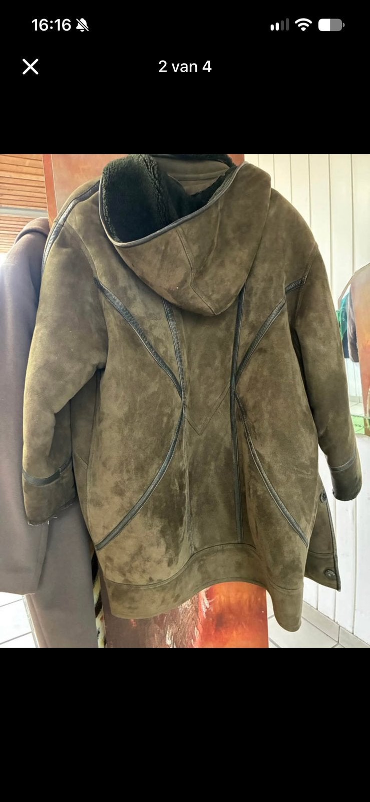 Vestes d'hiver, Enlèvement, Comme neuf, Beige