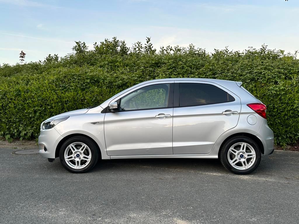 Ford KA 1.2 Essence 2018 €6d 89.000km Airco 1er propriétaire, Argent ou Gris, Achat, Entreprise, 5 portes