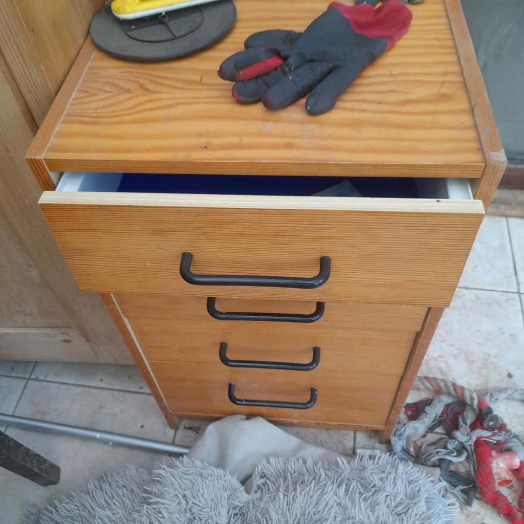 Petit meuble style table de nuit / rangement bureau, Enlèvement, Comme neuf