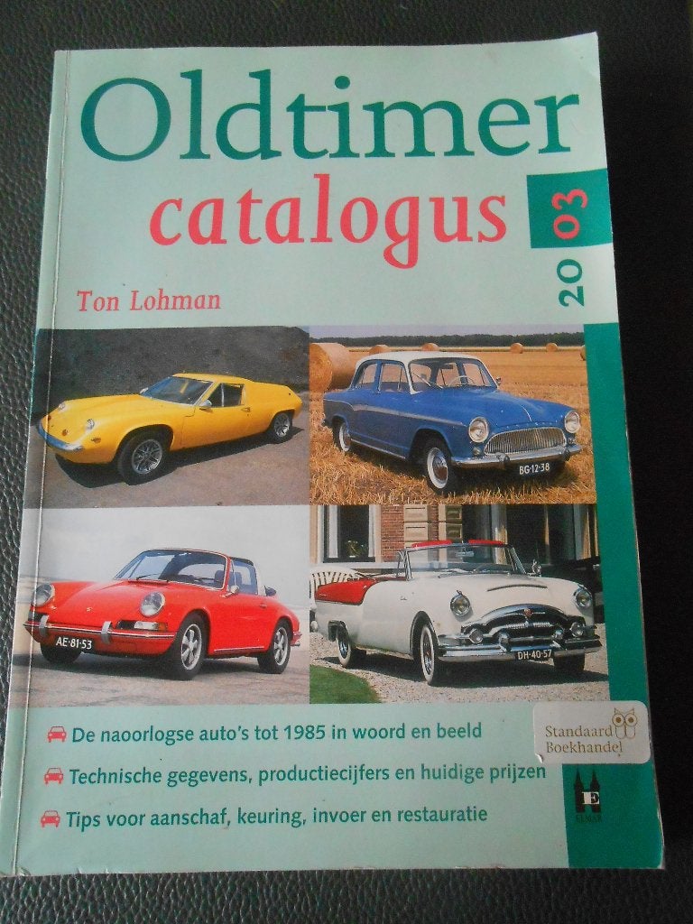 Oldtimar catalogus 2003, Boeken, Ophalen of Verzenden