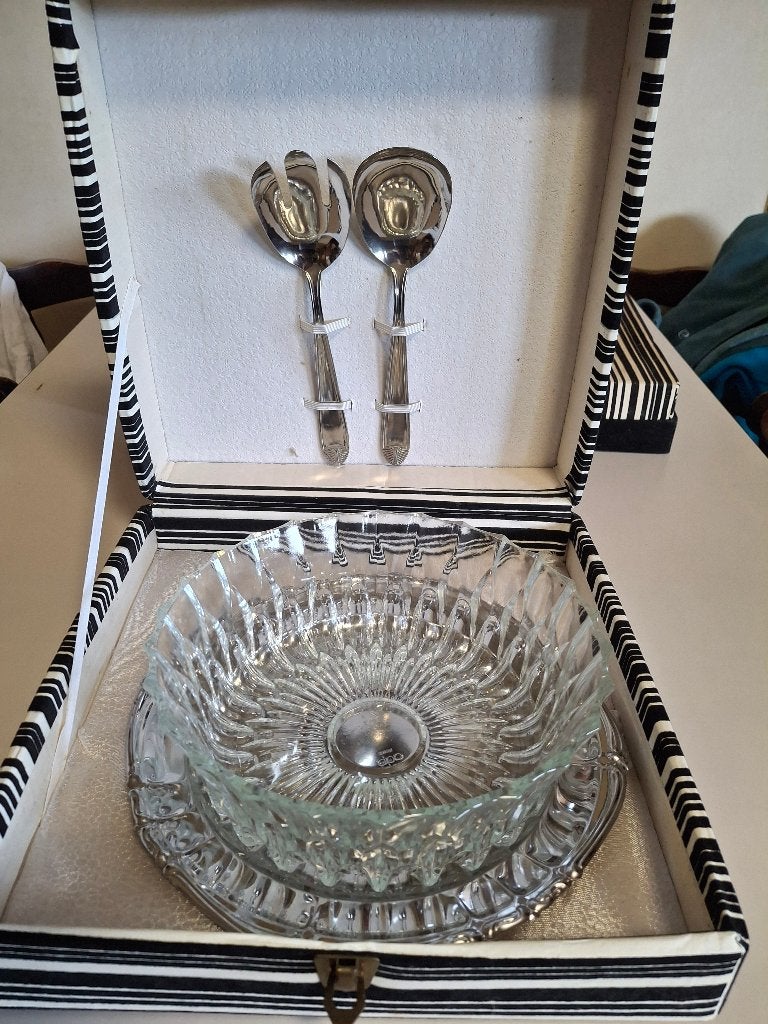Vintage sla kom., Antiek en Kunst, Antiek | Bestek, Ophalen