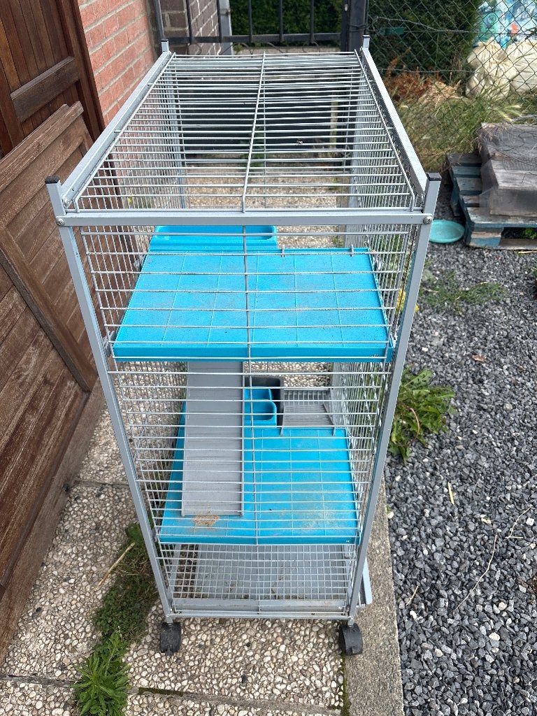 Cage à chinchilla, Animaux & Accessoires, 90 cm ou plus, Cage, Utilisé, Chinchilla