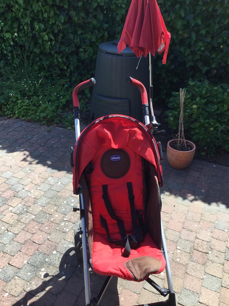 Kinderbuggy Chicco, Enfants & Bébés, Buggys, Enlèvement, Utilisé, Autres marques, Ombrelle