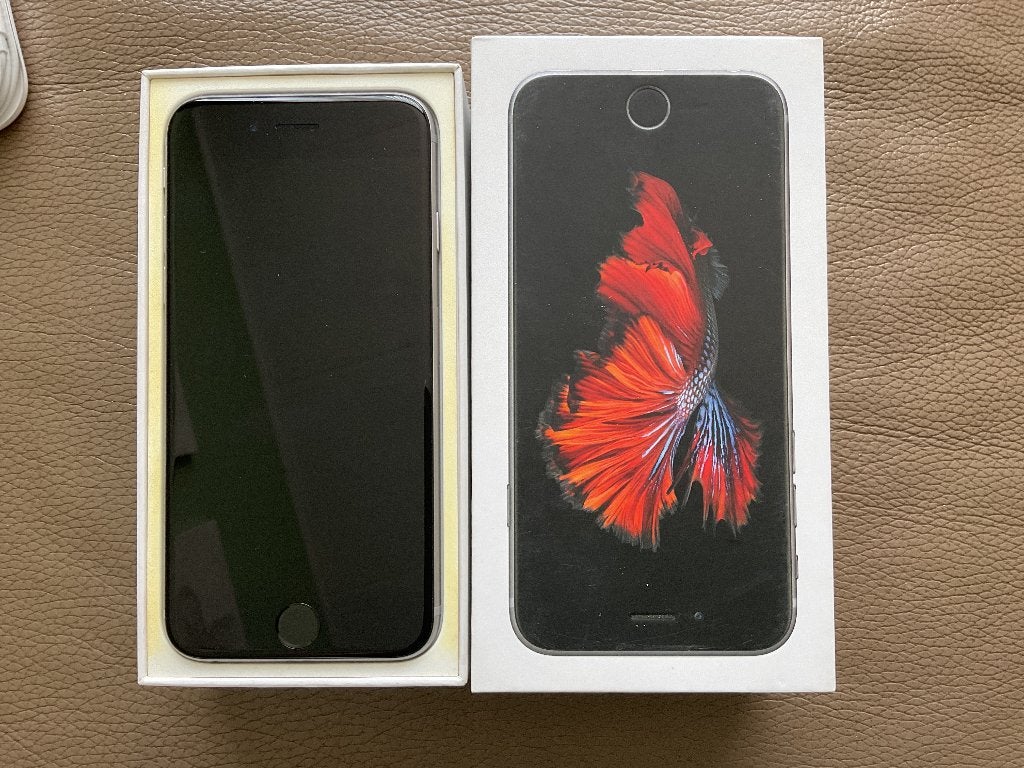 Apple iPhone 6s, Gebruikt, 16 GB, Zwart, Ophalen of Verzenden
