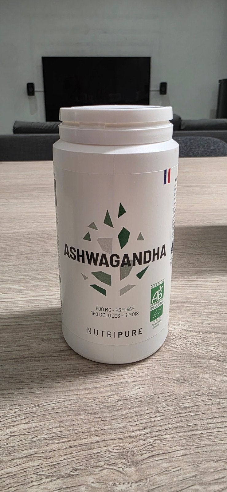 Ashwagandha NUTRIPURE +- 40 gélules, Enlèvement ou Envoi, Utilisé, Autres types