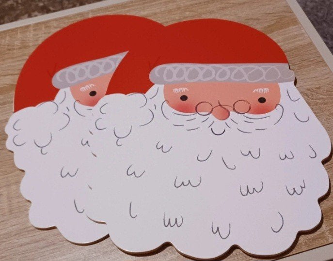 Set van 2 nieuwe Kerst onderleggers, Ophalen of Verzenden