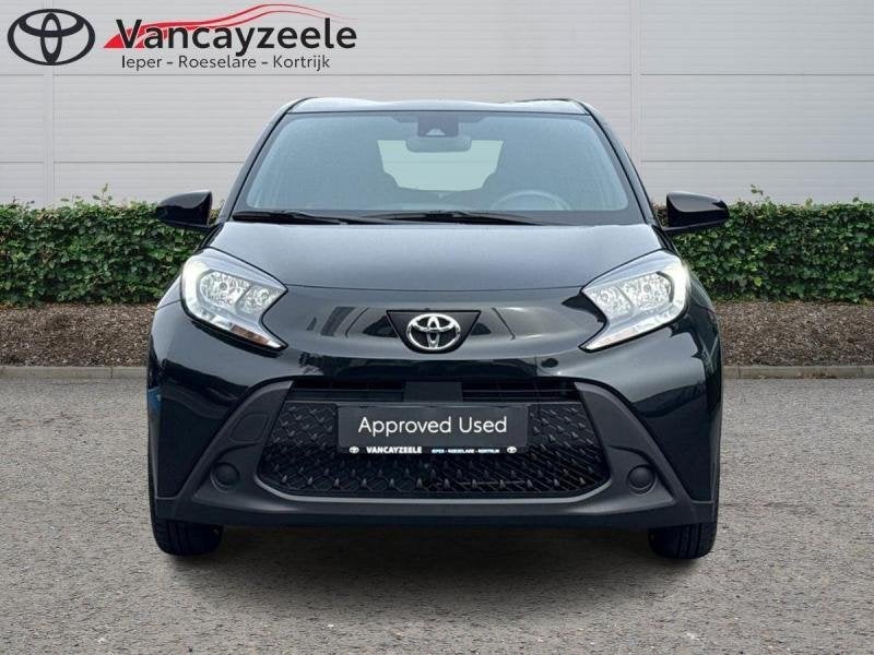 Toyota Aygo play+camera+dab+carplay+androidauto, Auto's, 72 pk, Zwart, Handgeschakeld, Adaptive Cruise Control