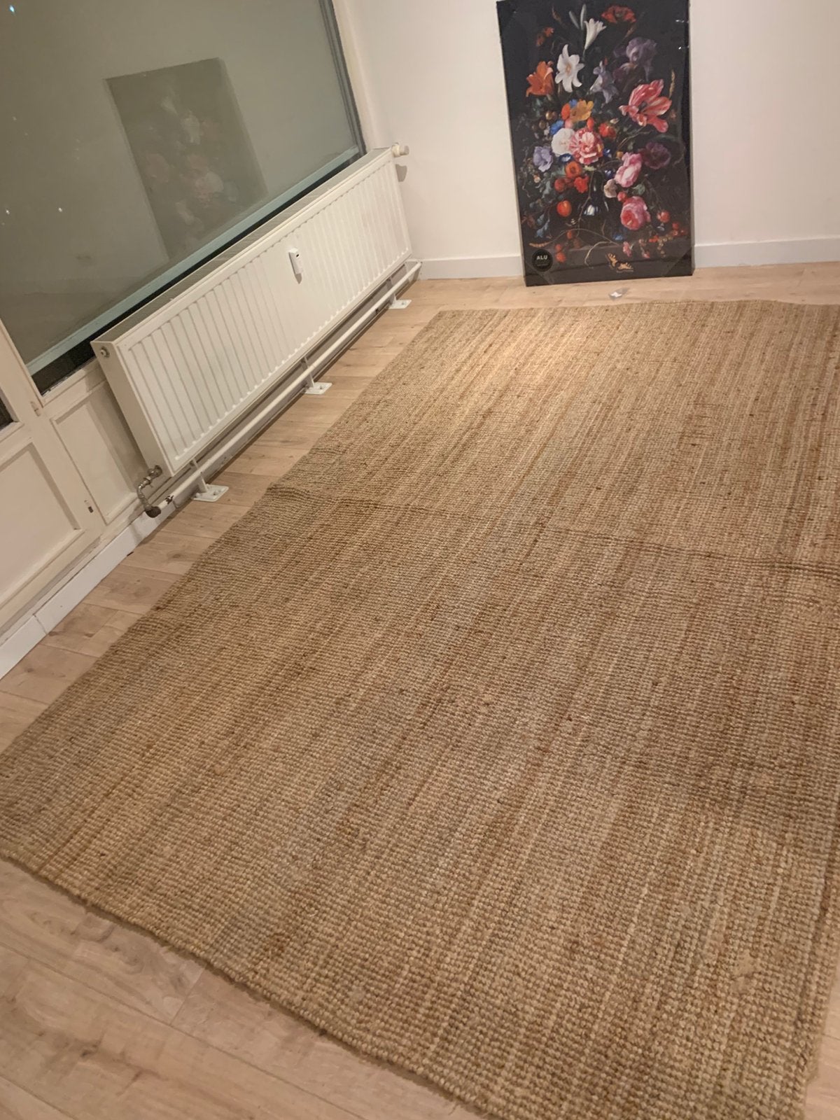 Tapis en jute naturel Ikea Lohals, Maison & Meubles, Enlèvement, Utilisé