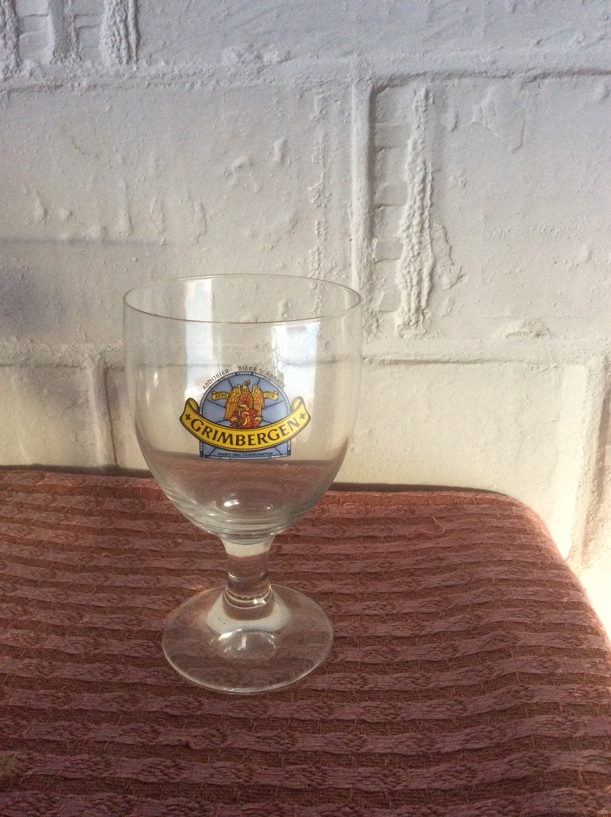Groot lot Grimbergen, Ophalen, Zo goed als nieuw, Glas of Glazen