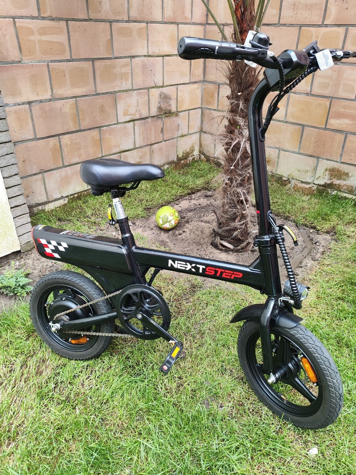 elektrische plooifiets, Ophalen
