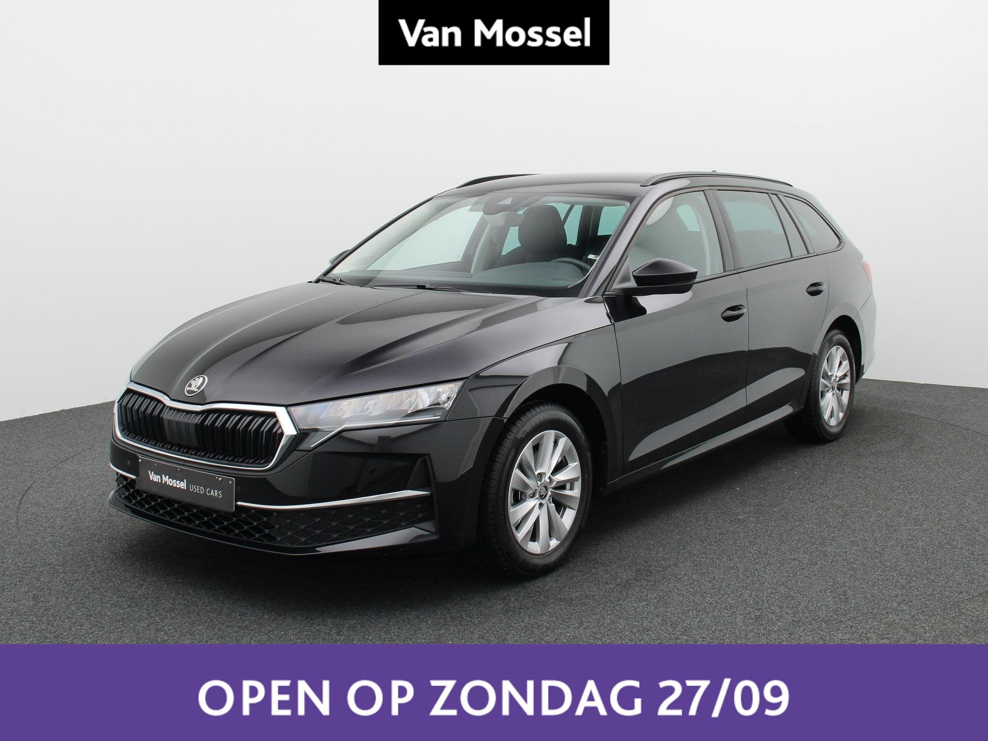 Skoda Octavia Combi 1.5 TSI eTec 110kW DSG7 SELECTION | Came, Auto's, Stof, 4 cilinders, Parkeersensor, Zwart